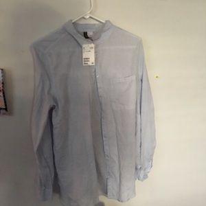 H&M lightweight button down